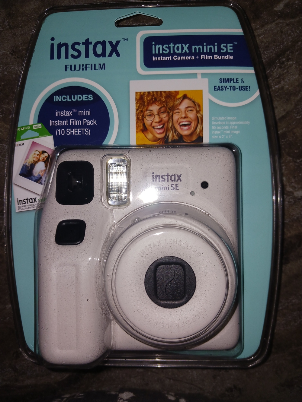 Fujifilm instax mini SE Instant Camera - Off-white